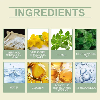 Lung Cleanse Inhaler Herbal Lung Cleansing Nasal Inhaler Natural Air Freshening Soothing Diffuser Cleanses the Nasal Cavity Lung